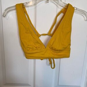 Xhilaration Mustard Swimsuit Top